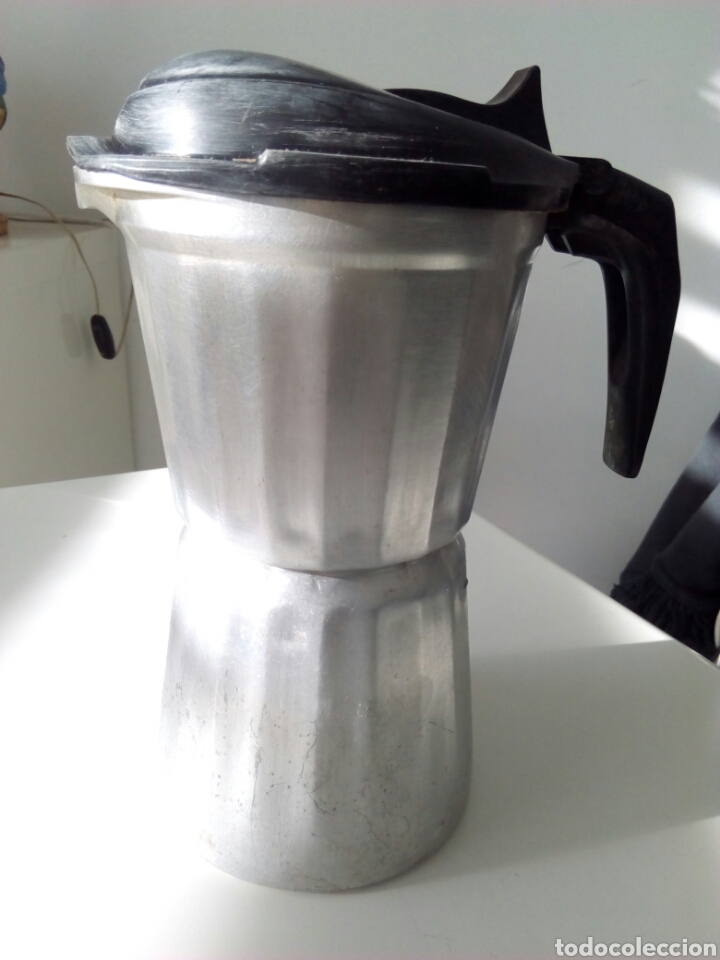 Cafetera magefesa 12 tazas. aluminio. años 50 - Vendido en Venta Directa -  70437162