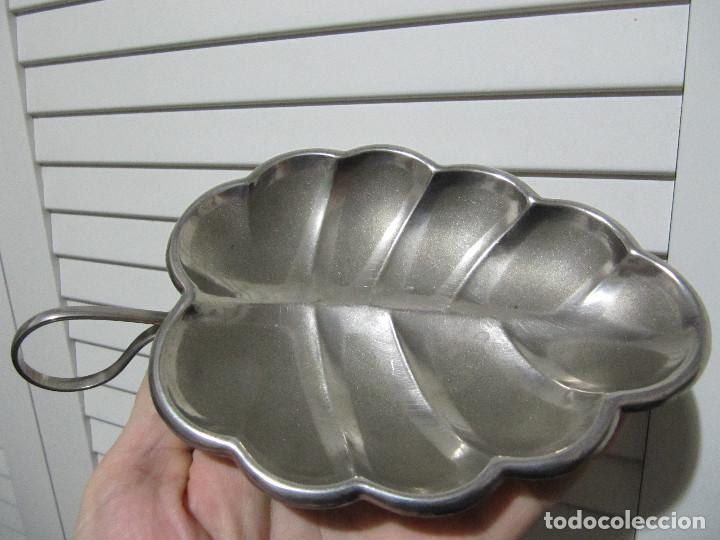 Vintage: Bonita hoja de metal para aperitivos. Centro de mesa.