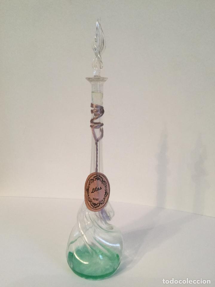 Vintage: PERFUMERO DE CRISTAL SOPLADO - Foto 1
