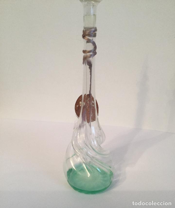 Vintage: PERFUMERO DE CRISTAL SOPLADO - Foto 2