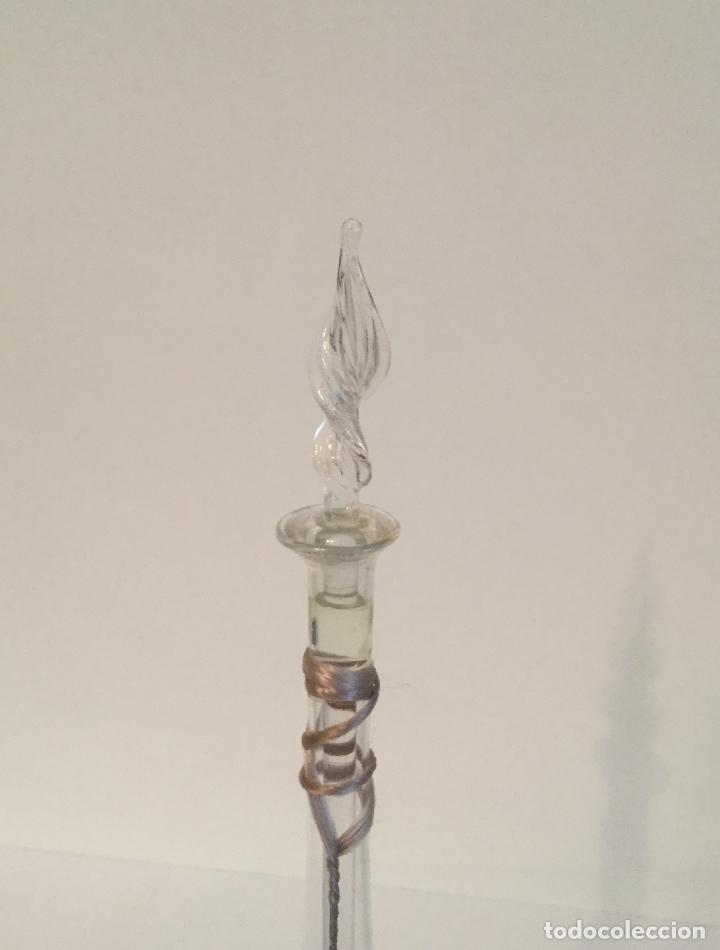 Vintage: PERFUMERO DE CRISTAL SOPLADO - Foto 5