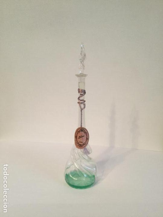 Vintage: PERFUMERO DE CRISTAL SOPLADO - Foto 6