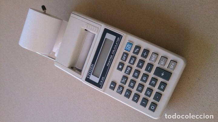 Vintage: MAQUINA CALCULAR CITIZEN CX55 - Foto 3