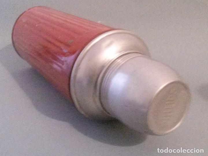Vintage: Antiguo Termo Philips rojo metal - Foto 4