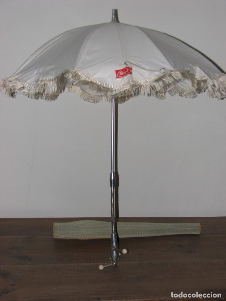 Vintage: SOMBRILLA PARA COCHE DE BEB&Eacute; - Foto 10
