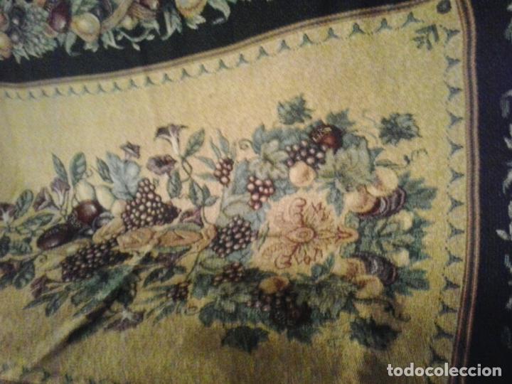 Vintage: Manta sofa ,chenilla, con fleco 1980 - Foto 4