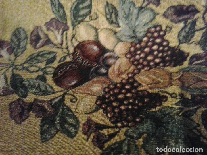 Vintage: Manta sofa ,chenilla, con fleco 1980 - Foto 6
