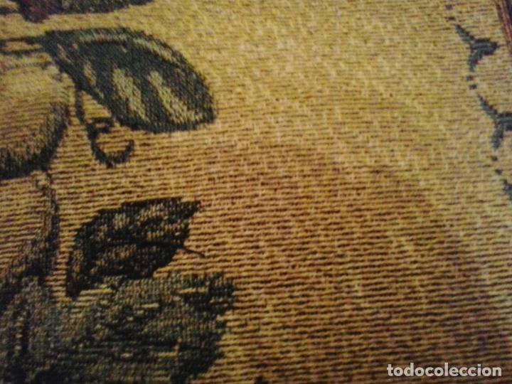 Vintage: Manta sofa ,chenilla, con fleco 1980 - Foto 9