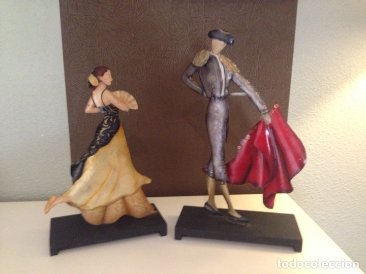 Vintage: Esculturas &rdquo; Bailaora y Torero &rdquo; - Foto 1