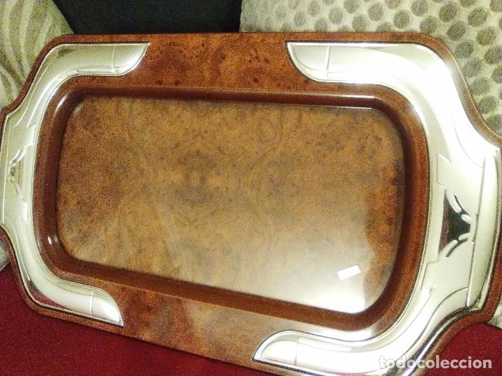 Vintage: BANDEJA NUEVA DE PLATA, CON SUS CONTRASTES - Foto 1