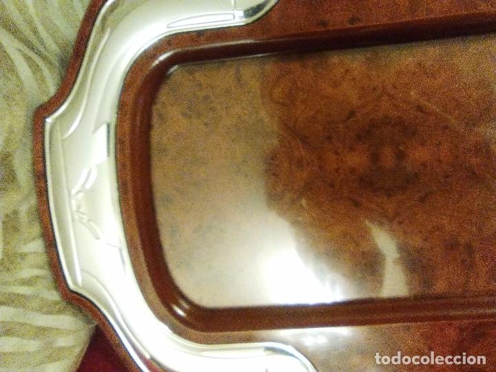 Vintage: BANDEJA NUEVA DE PLATA, CON SUS CONTRASTES - Foto 2
