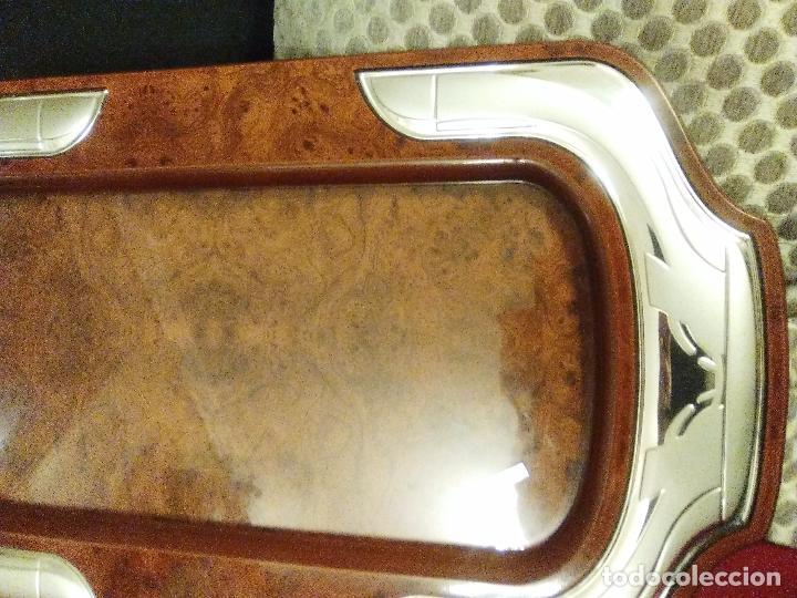 Vintage: BANDEJA NUEVA DE PLATA, CON SUS CONTRASTES - Foto 3