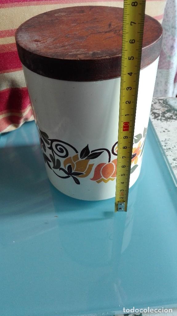 Vintage: ANTIGUO BOTE PARA CAF&Eacute; - Foto 4