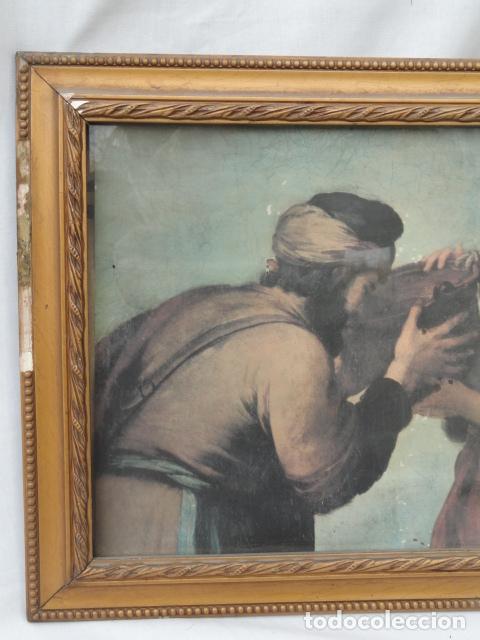 Vintage: BONITO MARCO CON L&Aacute;MINA RELIGIOSA. - Foto 4