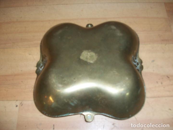 Vintage: ANTIGUO CENTRO DE MESA DE BRONCE - Foto 2