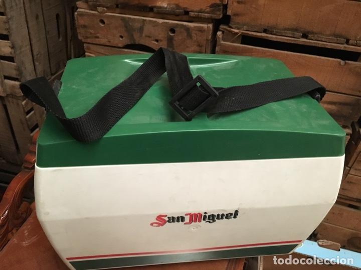 Vintage: NEVERA VINTAGE DE SAN MIGUEL A&Ntilde;OS 70