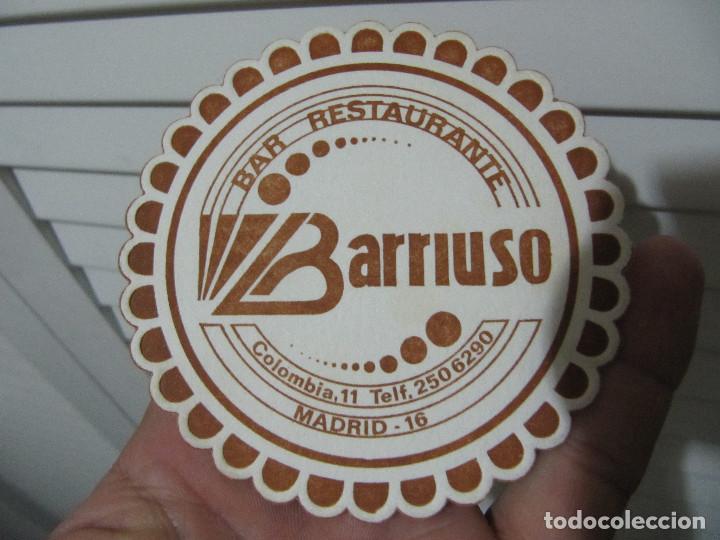 Vintage: POSAVASOS A&Ntilde;O 78 BAR RESTAURANTE BARRIUSO MADRID
