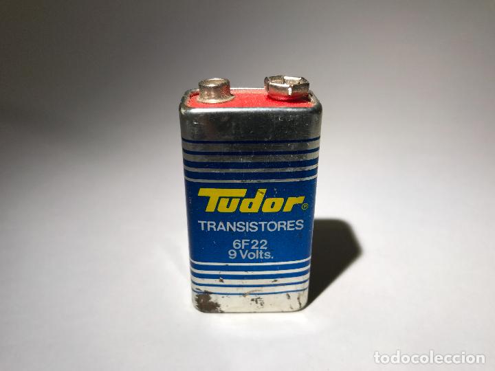 Vintage: ANTIGUA PILA 9 VOLTIOS TUDOR A&Ntilde;OS 80