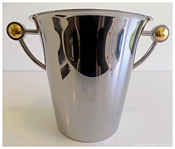 Vintage: Cubo Cava/Champagne dise&ntilde;o WMF Maxim's Paris. Nueva, a estrenar