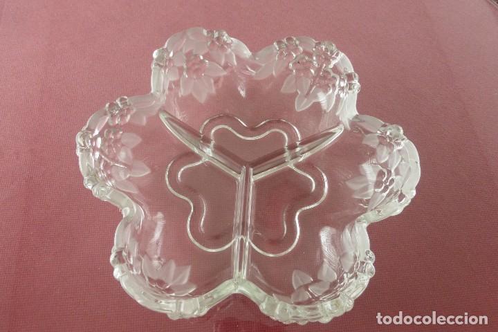 Vintage: ENTREMESERA DE CRISTAL A ESTRENAR - Foto 1