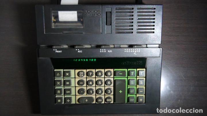 Vintage: Calculadora Olivetti Logos 43 PD - Funcionando - Foto 2