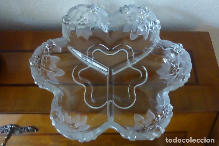 Vintage: ENTREMESERA DE CRISTAL A ESTRENAR - Foto 3