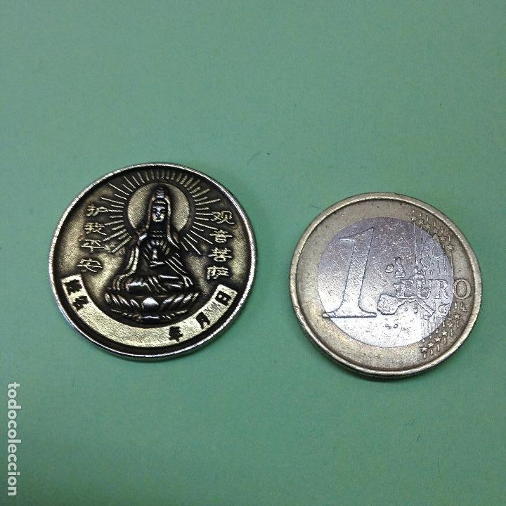 Vintage: MEDALLA ASIATICA - SERPIENTE - IMAGEN - - Foto 2