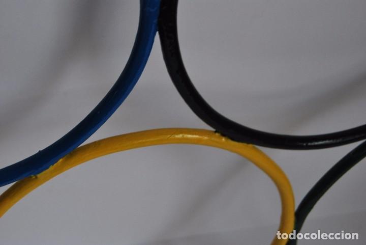 Vintage: AROS OL&Iacute;MPICOS DE HIERRO - FORJA - OLIMPIADAS - Foto 4