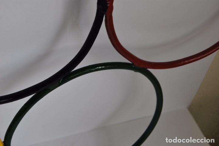 Vintage: AROS OL&Iacute;MPICOS DE HIERRO - FORJA - OLIMPIADAS - Foto 5