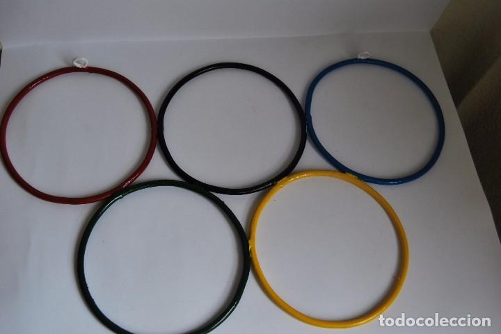 Vintage: AROS OL&Iacute;MPICOS DE HIERRO - FORJA - OLIMPIADAS - Foto 8
