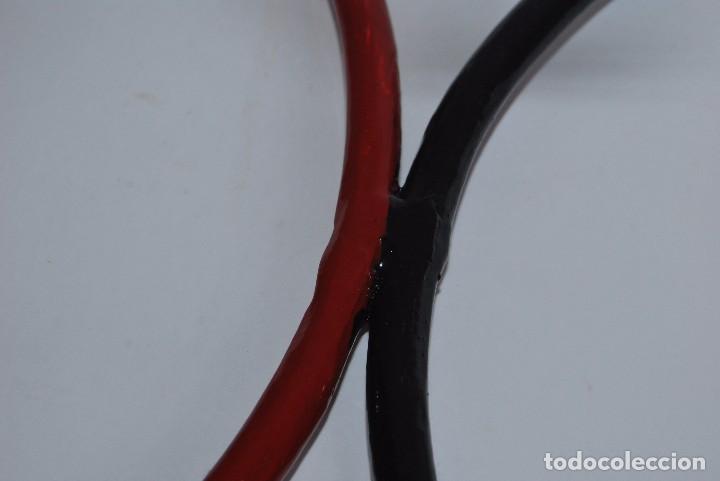 Vintage: AROS OL&Iacute;MPICOS DE HIERRO - FORJA - OLIMPIADAS - Foto 9