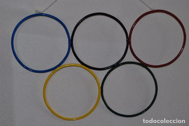 Vintage: AROS OL&Iacute;MPICOS DE HIERRO - FORJA - OLIMPIADAS - Foto 11