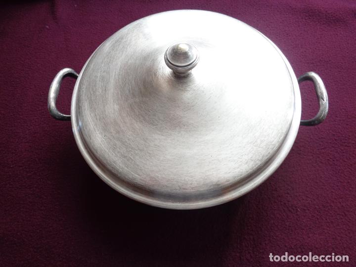 Vintage: SOPERA DE ALPACA PLATEADA - Foto 7
