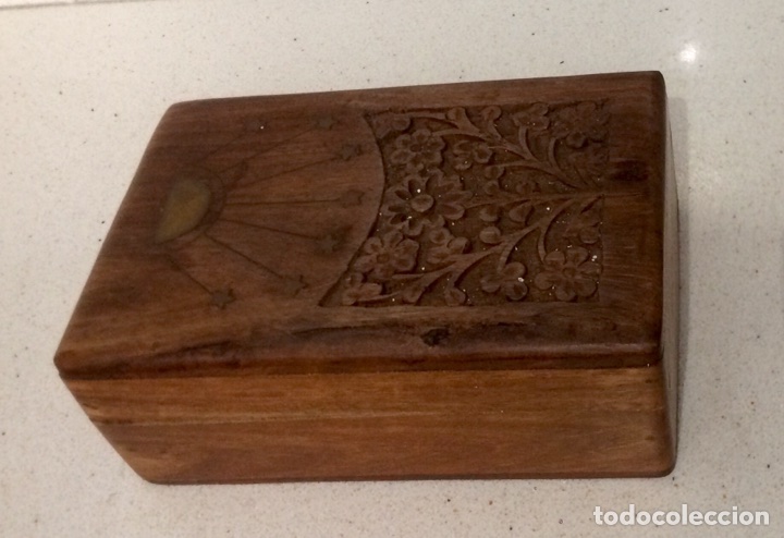 Vintage: Caja joyero de madera - Foto 1