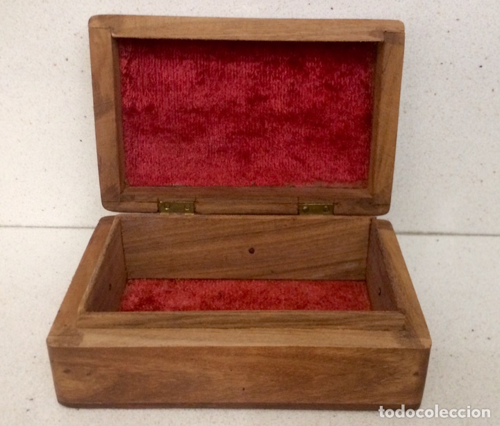 Vintage: Caja joyero de madera - Foto 2