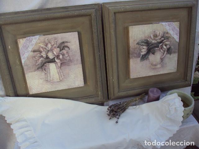 Vintage: 2 cuadros decorativos - Foto 5