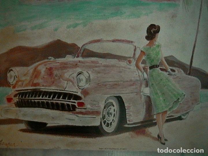 Vintage: coche descapotable a&ntilde;os 50 - Foto 1
