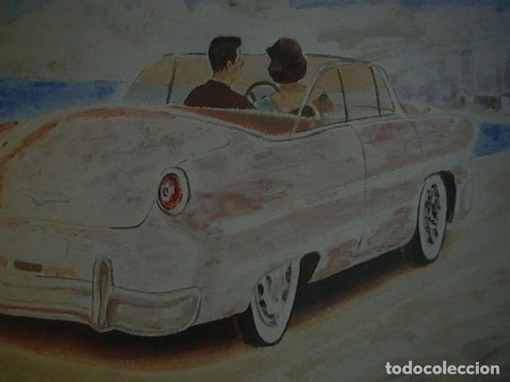 Vintage: coche descapotable a&ntilde;os 50 - Foto 2