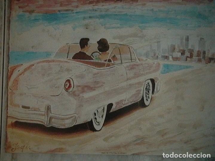 Vintage: coche descapotable a&ntilde;os 50 - Foto 6