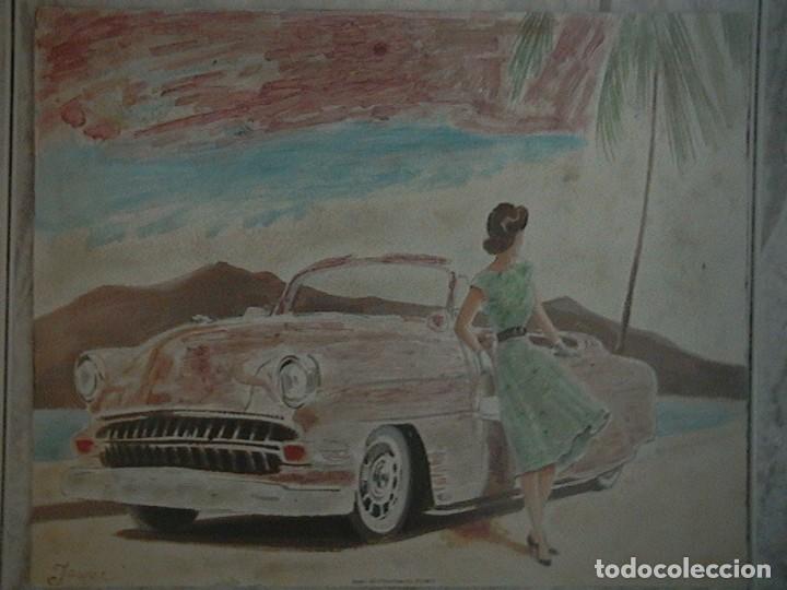 Vintage: coche descapotable a&ntilde;os 50 - Foto 7