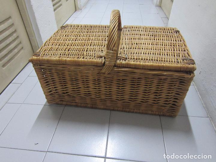 Vintage: Cesta picnic a estrenar sin usar - Foto 1