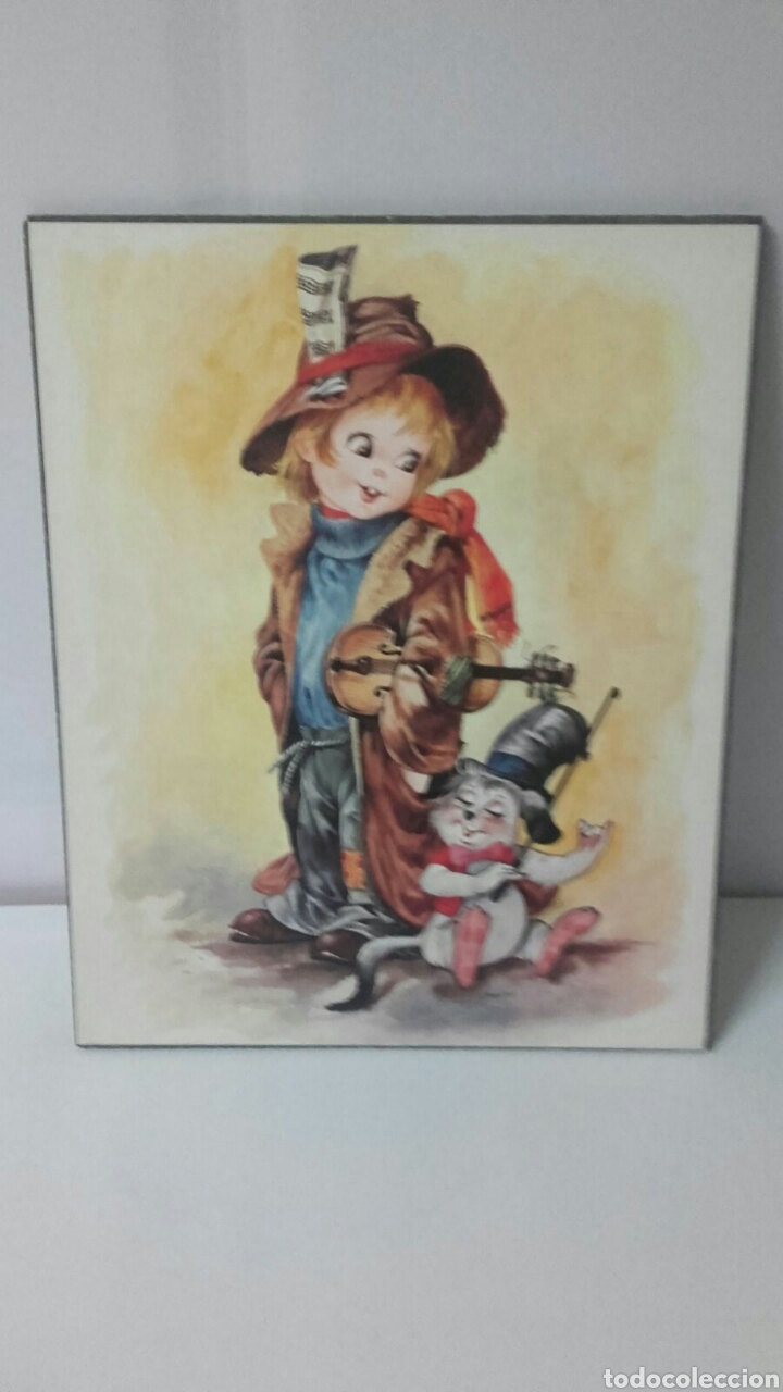 Vintage: CUADRO VINTAGE ESPA&Ntilde;OL A&Ntilde;OS 60