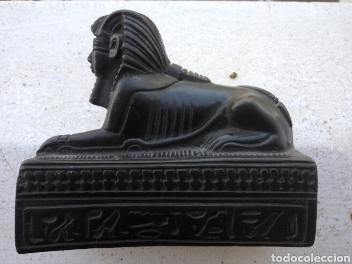 Vintage: Antigua esfinge, escultura, egipto