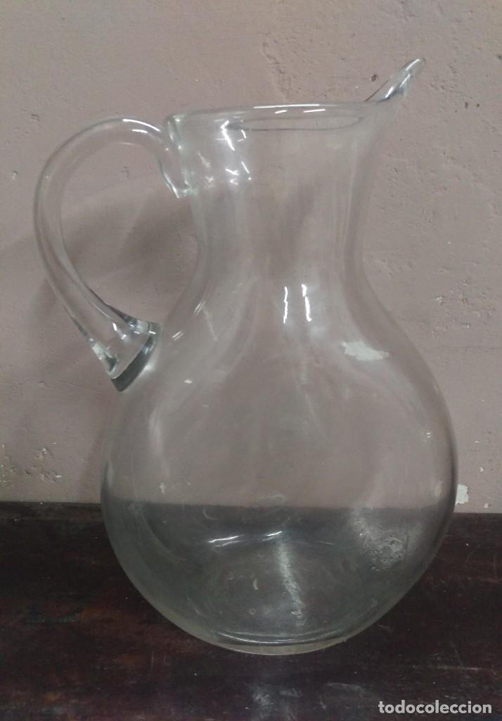 Vintage: Inusual jarra de cristal - Foto 1