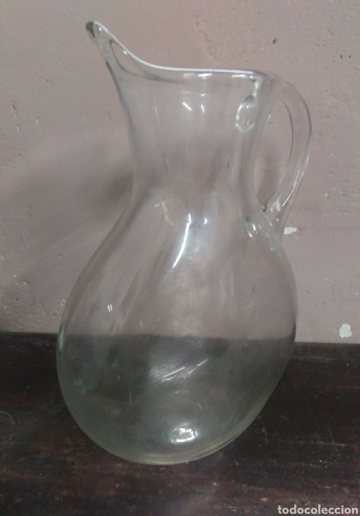 Vintage: Inusual jarra de cristal - Foto 3