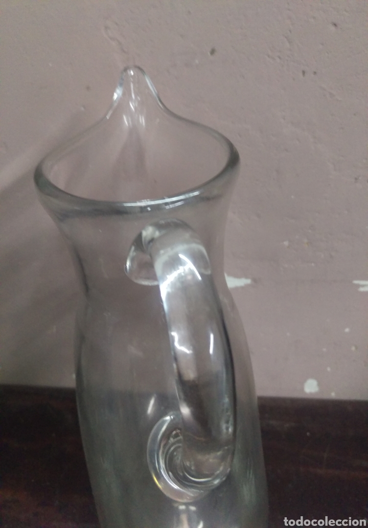 Vintage: Inusual jarra de cristal - Foto 4
