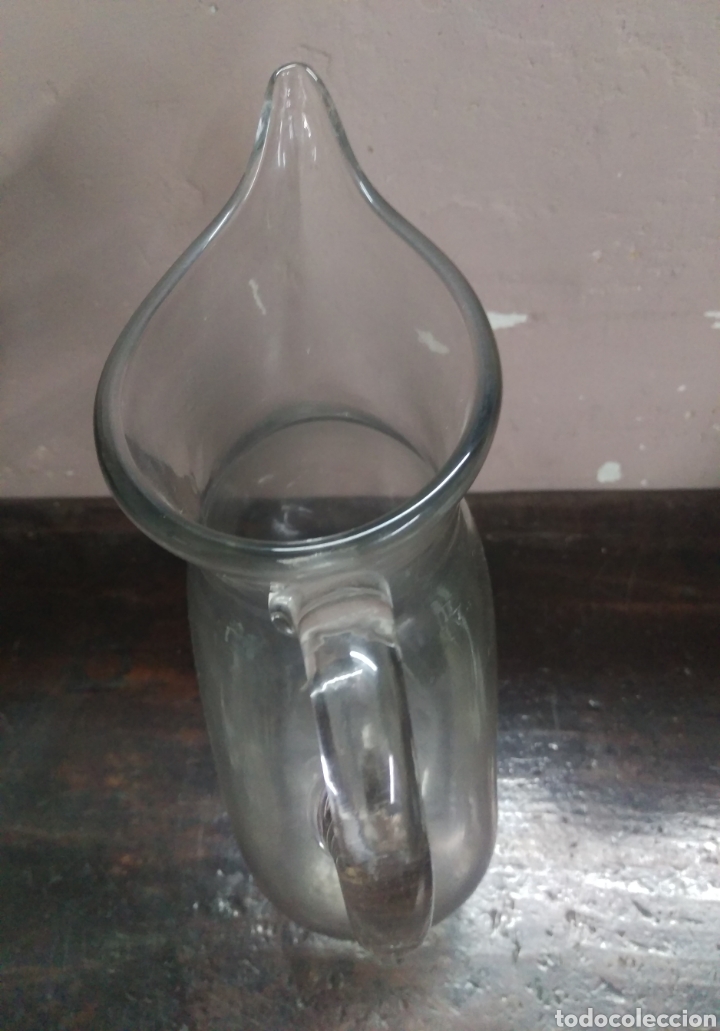 Vintage: Inusual jarra de cristal - Foto 6