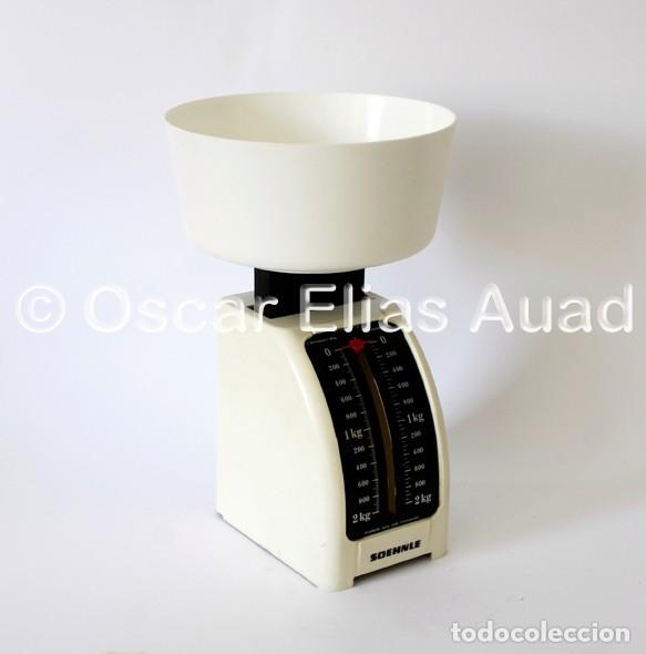 Vintage: Balanza de cocina. Original, a&ntilde;os 70. Marca Soehnle, Made in Germany. Estado normal