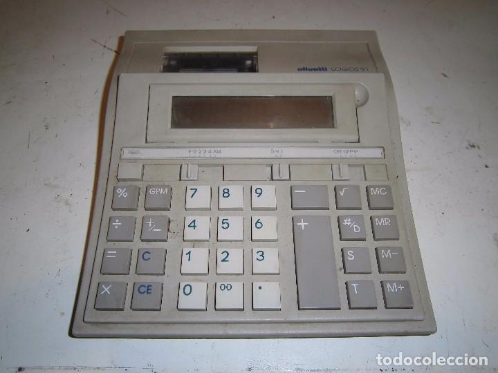 Vintage: calculadora olivetti logos 91 - Foto 1