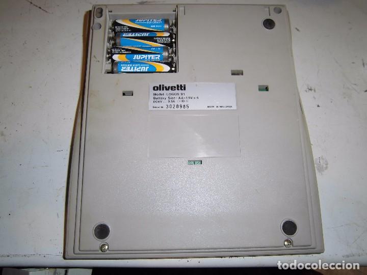 Vintage: calculadora olivetti logos 91 - Foto 3